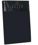 Curt Bauer Mako-Satin Spannbetttuch - 140x200cm schwarz