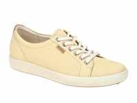 Ecco Soft 7 Schuhe gelb Damen Sneakers 430003 43000302710