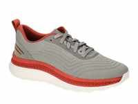 Geox Spherica Sneaker Schuhe grau rot activ U45GQA U45GQA 0006KC5097