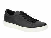 Ecco Soft 60 Schuhe Sneakers schwarz weiß Herren 582404 58240401001