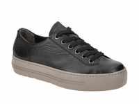 Paul Green Plateau Sneaker Schuhe schwarz grau 4790 4790-52x
