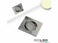 Fiai IsoLED LED Einbauleuchte Slim68 Alu gebürstet eckig 9W 850lm warmweiß...
