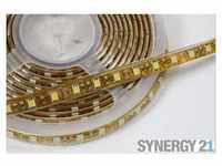 SYNERGY21 LED Streifen 5m warmweiß 72W 12V DC SMD5050 900lm/m CRI>90 IP68 EEK G