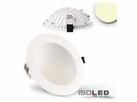 Fiai IsoLED LED Downlight indirekt rund 14,5cm 12W 675lm LUNA warmweiß 2800K...