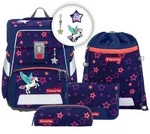 Step by Step Space Shine - Schulranzen-Set 5-teilig, Pegasus Night Nuala