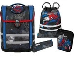 McNeill Perfecto Disney Schulranzen Set 5-teilig, Marvel Spider Man