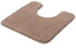Kleine Wolke Badteppich Relax WC Vorleger 55x55 cm | taupe - grau