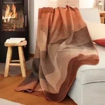 Biederlack Wohndecke Circular Bronze 150x200 cm - braun