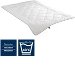 Irisette Schurwolldecke Waschwolle Duo warm, F&uuml;llung: 100% Schurwolle 200x200 cm