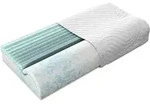 Traumschlaf Nackenst&uuml;tzkissen Clima Premium 40x80 cm - wei&szlig;