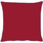 Apelt Dekokissen Basic 4362 Dekokissenh&uuml;lle 40x40 cm | bordeaux - rot