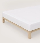Schlafgut Spannbetttuch Pure aus Bio Baumwolle 180x200 - 200x220 cm | new-white - Schlafgut Spannbetttuch Pure aus Bio Baumwolle 180x200 - 200x220 cm | new-white -