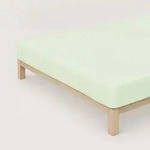 Schlafgut Spannbetttuch Pure aus Bio Baumwolle 180x200 - 200x220 cm | green-light -