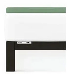 Schlafgut Topper Spannbetttuch Pure aus Bio Baumwolle 180x200 - 200x220 cm 