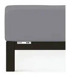 Schlafgut Boxspring Spannbetttuch Pure aus Bio Baumwolle 120x200 - 130x220 cm 