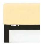 Schlafgut Boxspring Spannbetttuch Pure aus Bio Baumwolle 180x200 - 200x220 cm 