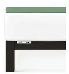 Schlafgut Topper Spannbetttuch Pure aus Bio Baumwolle 140x200 - 160x220 cm 