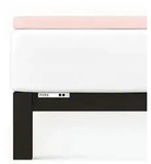 Schlafgut Topper Spannbetttuch Pure aus Bio Baumwolle 90x190 - 100x220 cm 