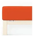 Schlafgut Spannbetttuch Casual aus Bio Baumwolle 120x200 - 130x200 cm | red-mid - rot