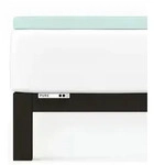 Schlafgut Topper Spannbetttuch Pure aus Bio Baumwolle 120x200 - 130x220 cm 