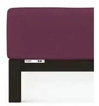 Schlafgut Boxspring Spannbetttuch Pure aus Bio Baumwolle 90x190 - 100x220 cm 