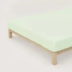 Schlafgut Spannbetttuch Pure aus Bio Baumwolle 120x200 - 130x220 cm | green-light -