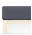 Schlafgut Spannbetttuch Casual aus Bio Baumwolle 120x200 - 130x200 cm | grey-deep -