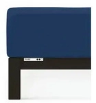Schlafgut Boxspring Spannbetttuch Pure aus Bio Baumwolle 90x190 - 100x220 cm 