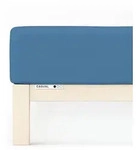 Schlafgut Spannbetttuch Casual aus Bio Baumwolle 180x200 - 200x200 cm | blue-mid -