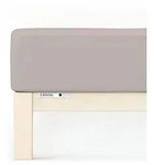 Schlafgut Spannbetttuch Casual aus Bio Baumwolle 120x200 - 130x200 cm | sand-mid -