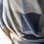 Biederlack Wohn- und Kuscheldecke Woven 150x200 cm | blue - blau