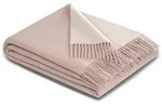 Biederlack Plaid Warm Shades, 80% Wolle, 20% Kaschmir 150x200 cm | rose-ecru - pink