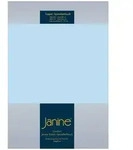 Janine Topper Comfort Jersey Spannbetttuch 140x200 cm - 160x220 cm | hellblau - blau