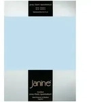 Janine Jersey Elastic Spannbetttuch 90x190 cm - 100x220 cm | hellblau - blau
