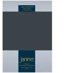 Janine Topper Comfort Jersey Spannbetttuch 180x200 cm - 200x220 cm | titan - grau
