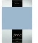 Janine Jersey Elastic Spannbetttuch 90x190 cm - 100x220 cm | perlblau - blau