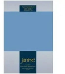 Janine Topper Comfort Jersey Spannbetttuch 140x200 cm - 160x220 cm | blau - blau