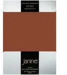Janine Jersey Elastic Spannbetttuch 90x190 cm - 100x220 cm | tabasco - rot