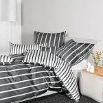 Janine Mako-Satin Bettw&auml;sche modern classic Kissenbezug einzeln 80x80 cm |...