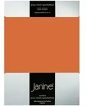 Janine Jersey Elastic Spannbetttuch 90x190 cm - 100x220 cm | rost-orange - orange