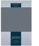 Janine Topper Comfort Jersey Spannbetttuch 140x200 cm - 160x220 cm | opalgrau - grau