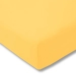 Estella Zwirnjersey Spannbetttuch 140x200 - 160x220 cm | sonne - gelb Estella Zwirnjersey Spannbetttuch 140x200 - 160x220 cm | sonne - gelb