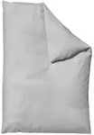 Schlafgut Woven Satin Bettw&auml;sche Bettbezug einzeln 155x220 cm | grey-light - grau