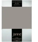 Janine Jersey Elastic Spannbetttuch 140x200 cm - 160x220 cm | vulkan - grau