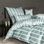 Janine Mako-Satin Bettw&auml;sche modern classic Kissenbezug einzeln 80x80 cm 