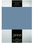 Janine Jersey Elastic Spannbetttuch 180x200 cm - 200x220 cm | denimblau - blau