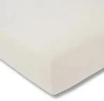 Estella Samt-Velours Spannbetttuch 140x200 - 160x200 cm | elfenbein - beige