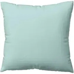 Schlafgut Knitted Jersey Bettw&auml;sche Kissenbezug einzeln 80x80 cm | petrol-light -