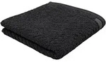 Ross Uni-Rippe Handt&uuml;cher Smart Duschtuch 70x140 cm | schiefer - grau