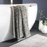 Villeroy & Boch Handt&uuml;cher Coordinates Carre Duschtuch 80x150 cm | stone - grau